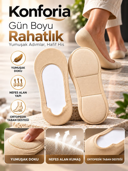 Konforia Ortopedik Yastık Tabanlı Konfor Çorabı